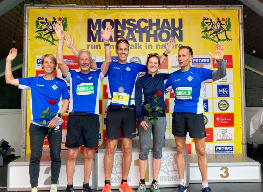 Unser Team beim Monschau Marathon
